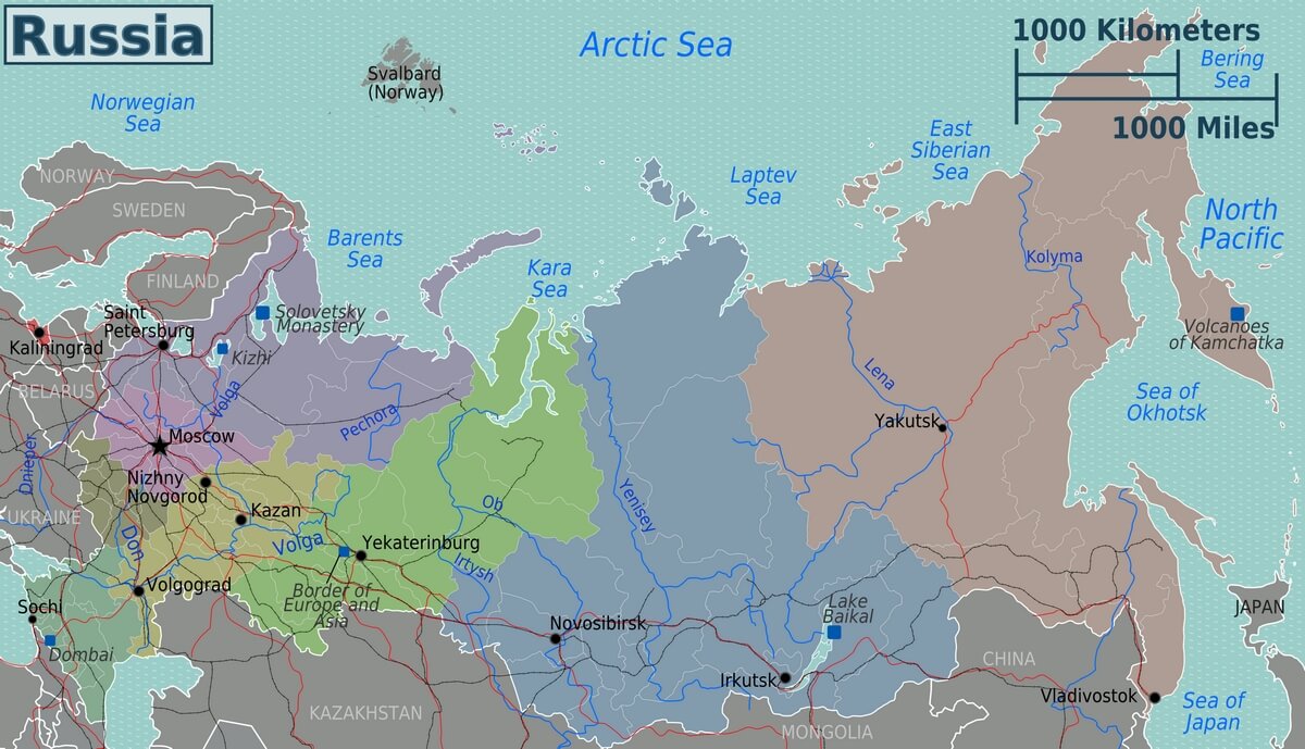 Russia map