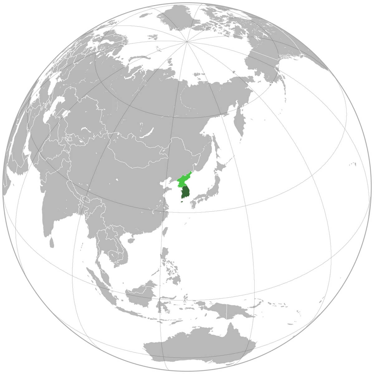 South Korea location